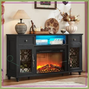 59" Farmhouse Entertainment Center